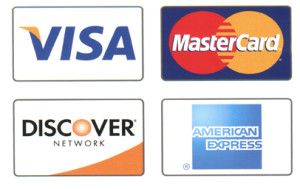 all major credit cards icons